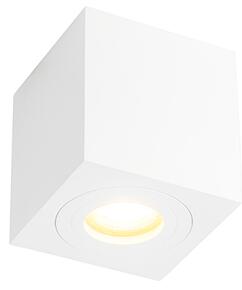 Spotlight modern pătrat pentru baie alb - Capa