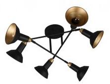 Plafoniera vintage 6 becuri E14 Roxie 611900632 Trio
