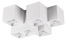 Plafoniera moderna 6 becuri GU10 Fernando 604900631 Trio